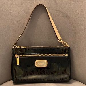 Black MK clutch/wristlet/wallet